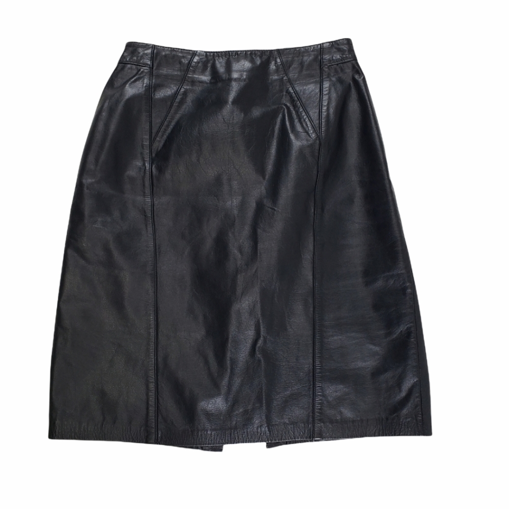 Toffs Vintage Genuine Leather Skirt